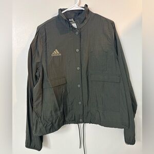 Adidas Women's Olive Utility Jacket